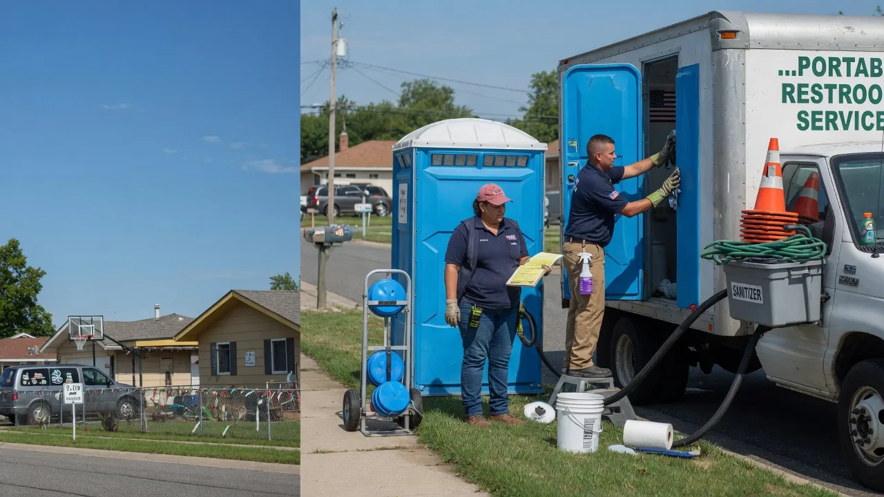 Portable Toilet Rental in Blackstone, IL near me